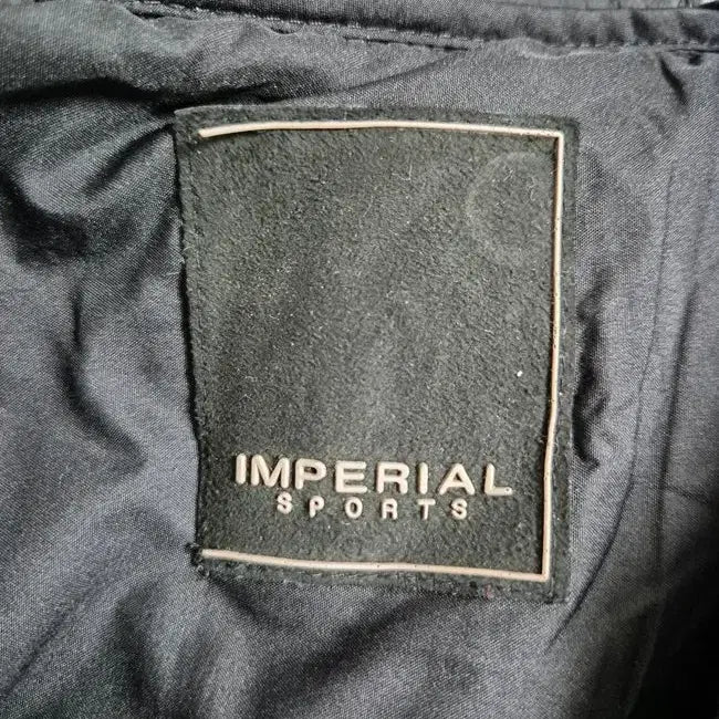[BUNJANG] Imperial Lambskin Leather Blouson Jacket (Men's 95) / 임페리얼 양가죽 정품 남자 겨울추동 남성 블루종집업레더집업패딩점퍼자켓95