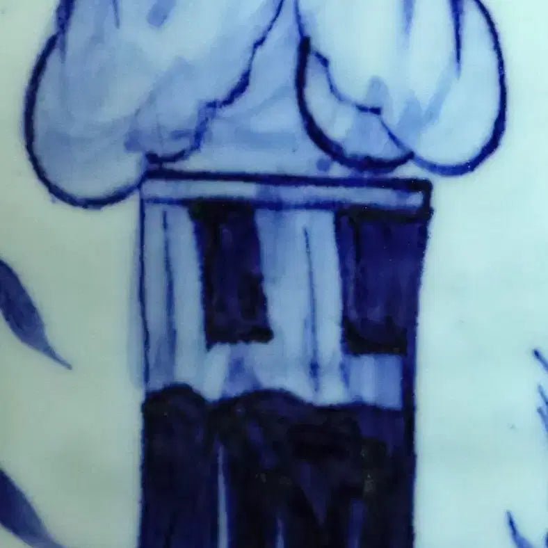 [BUNJANG] Chinese Porcelain Blue and White Vase / 중국 도자기 청화 인물도 매병