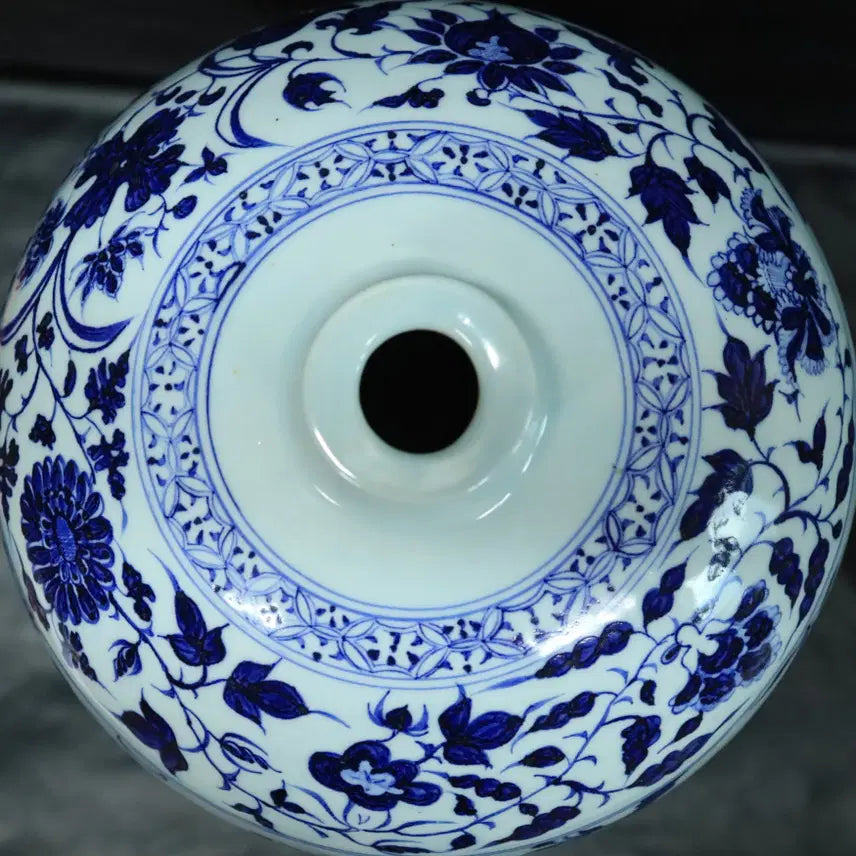 [BUNJANG] Chinese Porcelain Blue and White Vase / 중국 도자기 청화 인물도 매병