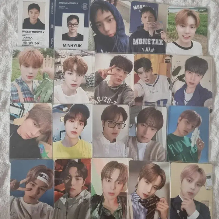[BUNJANG] MONSTA X Minhyuk Photocard / 몬스타엑스 민혁 포토카드
