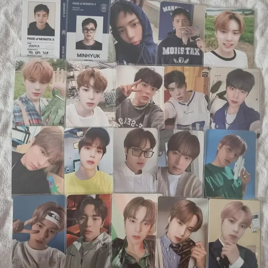 [BUNJANG] MONSTA X Minhyuk Photocard / 몬스타엑스 민혁 포토카드