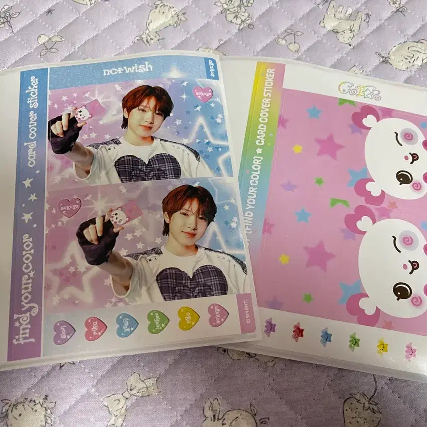 [BUNJANG] Wish Pop-Up Wishdoll Sakuya/Pangyi Card Sticker Bundle Set / 위시 팝업 위시돌 사쿠야/팡이 카드스티커 세트양도