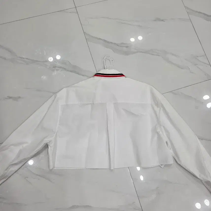 [BUNJANG] Miu Miu Cropped Shirt / 미우미우 크롭셔츠