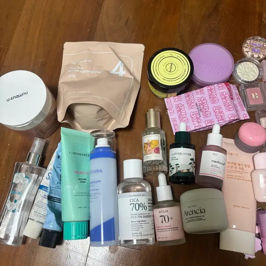 [BUNJANG] Summer Cool Tone Cosmetic Bundle Set / 여쿨 화장품 일괄 판매 나눔 교환