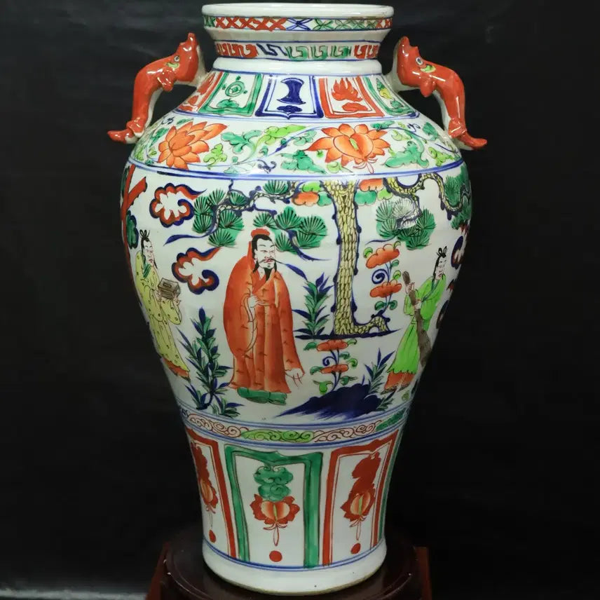 [BUNJANG] Chinese Porcelain Figurine / 중국 도자기 고사인물도 양이 대관