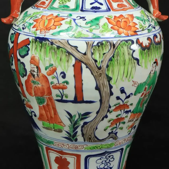 [BUNJANG] Chinese Porcelain Figurine / 중국 도자기 고사인물도 양이 대관