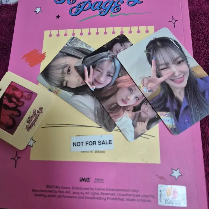 [BUNJANG] Dreamnote Secondary Page Signed Album / 드림노트 Secondary Page 친필 사인 앨범