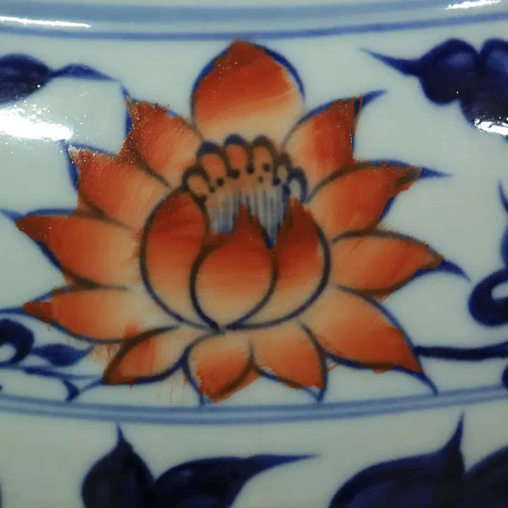 [BUNJANG] Chinese Porcelain Peony Vase / 중국 도자기 모란문 호