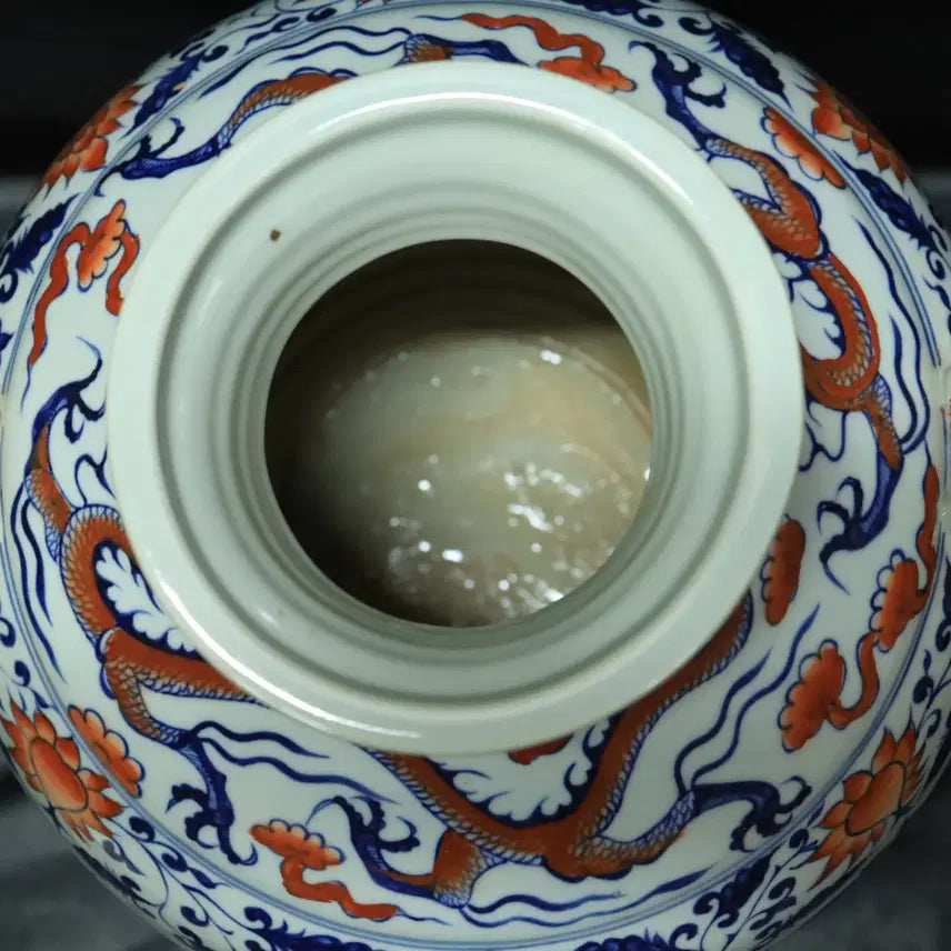 [BUNJANG] Chinese Porcelain Peony Vase / 중국 도자기 모란문 호