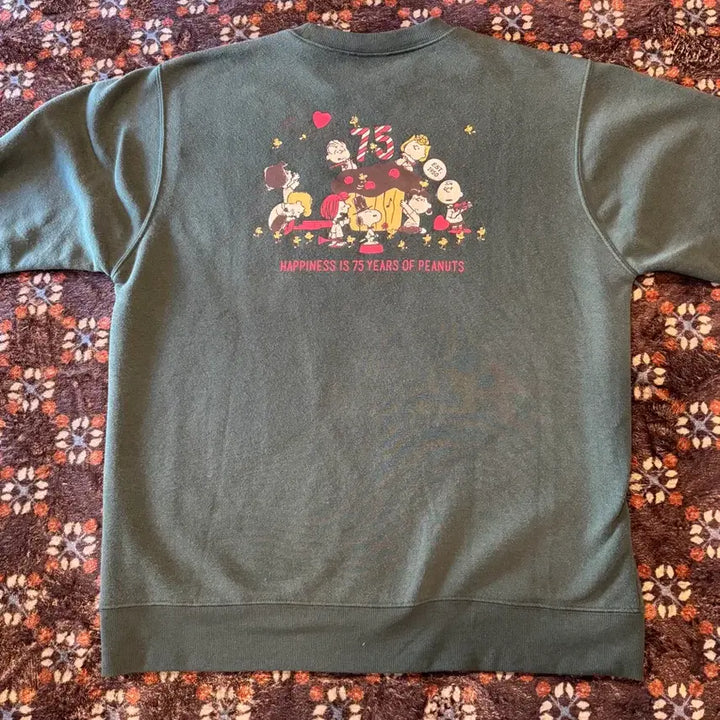 [BUNJANG] PEANUTS 75th Anniversary Sweatshirt / 피너츠 맨투맨