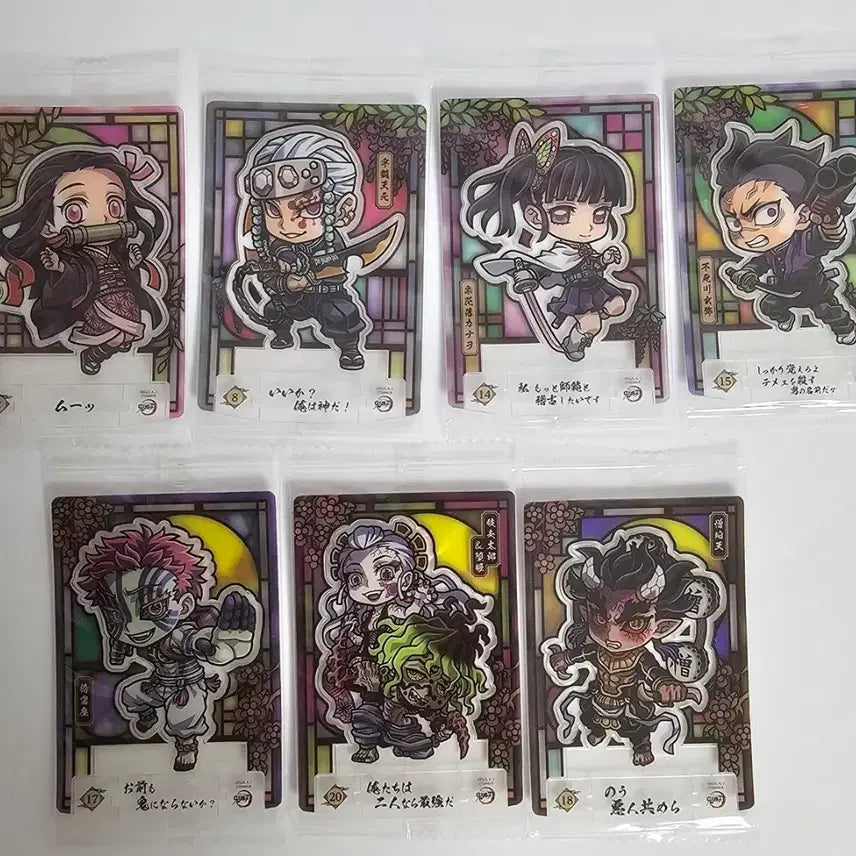 [BUNJANG] Demon Slayer Stand Card PET / 귀멸의칼날 스탠드카드 PET