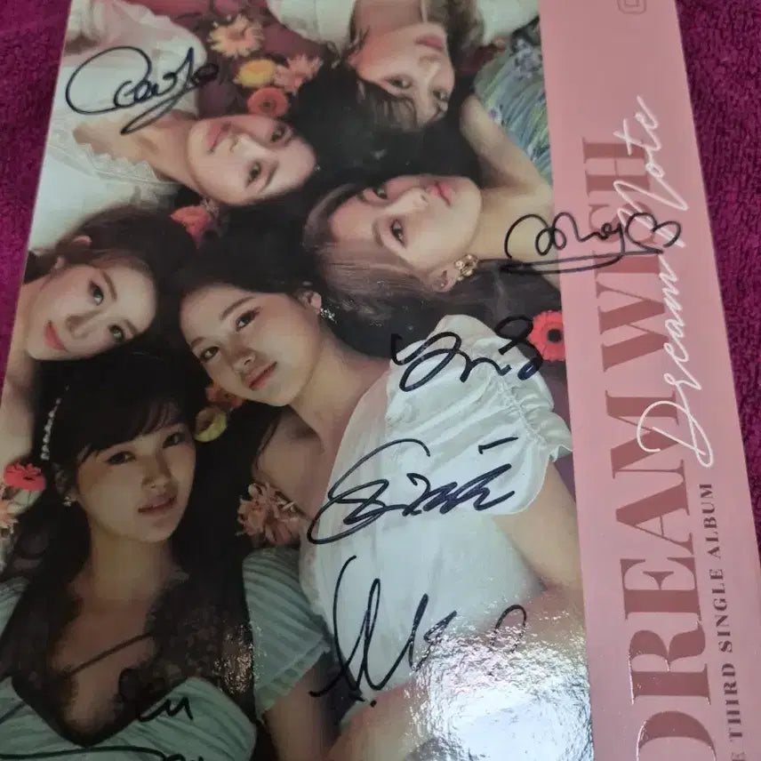 [BUNJANG] Dreamnote Dream Wish Signed Album / 드림노트 Dream Wish 사인 앨범