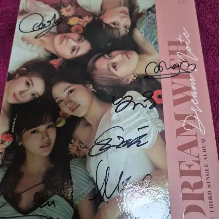 [BUNJANG] Dreamnote Dream Wish Signed Album / 드림노트 Dream Wish 사인 앨범