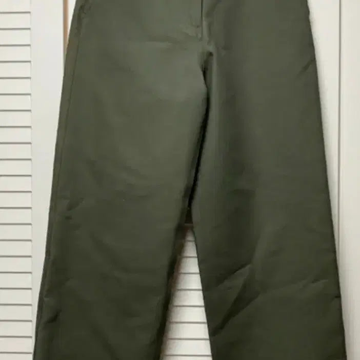 [BUNJANG] Moondal Khaki Wide Leg Pants / 문달 팬츠