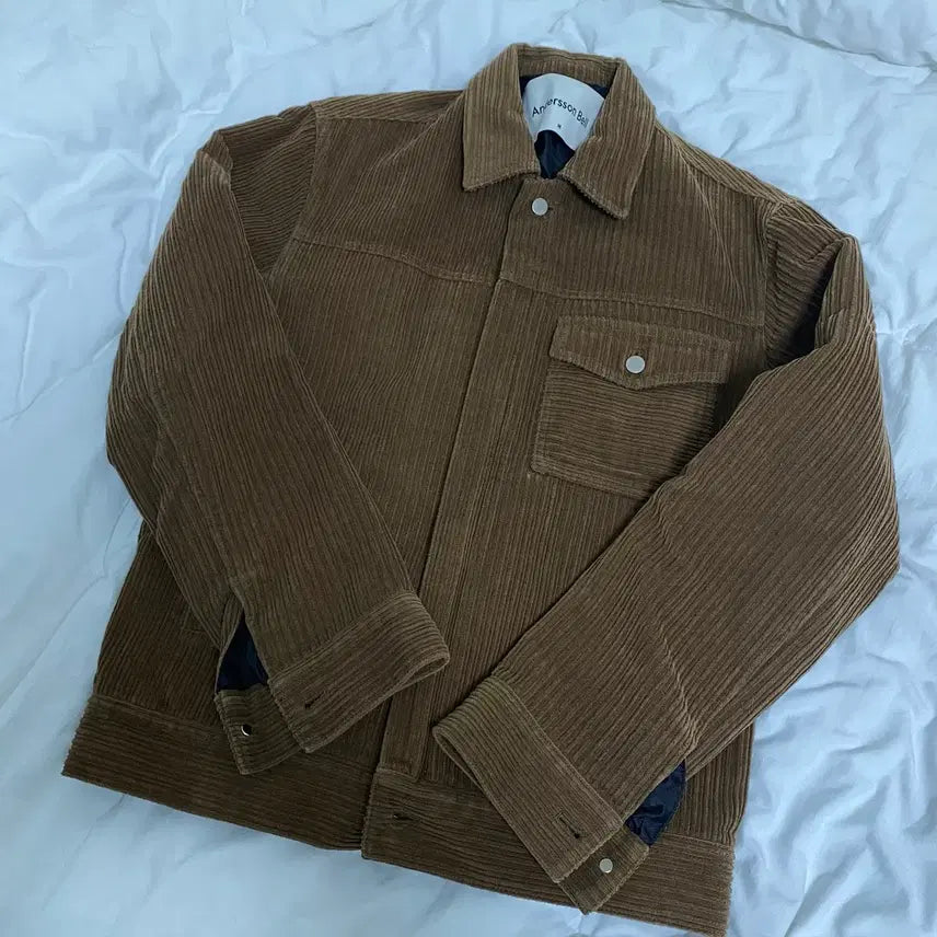 [BUNJANG] Andersson Bell Corduroy Jacket Brown / 앤더슨벨 코듀로이 자켓 브라운
