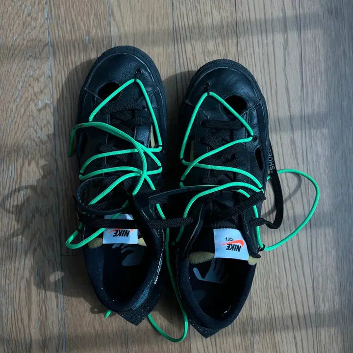 [BUNJANG] Nike Off-White Blazer Low Sneakers / 나이키 오프화이트 블레이저 로우 270