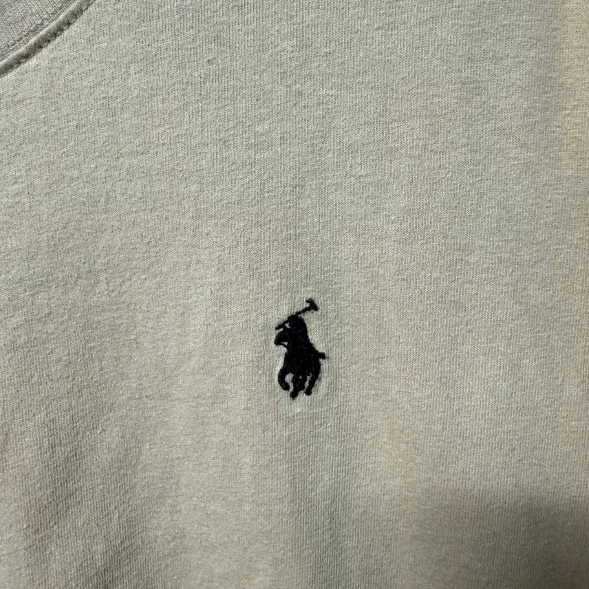 [BUNJANG] Polo Ralph Lauren Beige Short Sleeve T-Shirt L / 폴로 랄프로렌 베이지 반팔 티셔츠 L