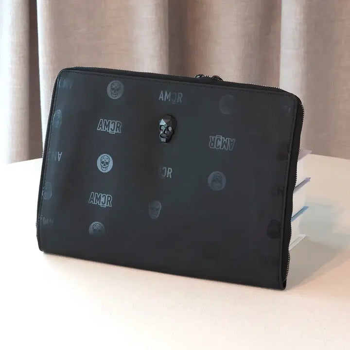 [BUNJANG] Amazingcree Skull Design Clutch Bag / 어메이징크리 골프 클러치 클러치백 파우치가방