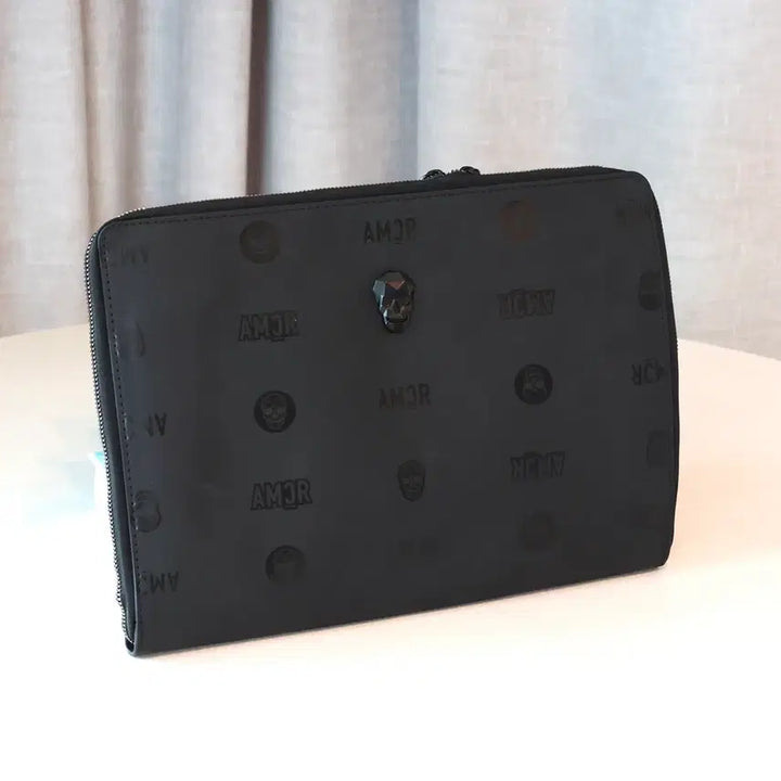 [BUNJANG] Amazingcree Skull Design Clutch Bag / 어메이징크리 골프 클러치 클러치백 파우치가방