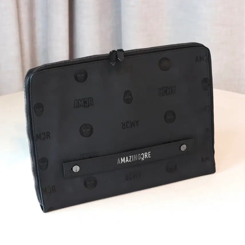 [BUNJANG] Amazingcree Skull Design Clutch Bag / 어메이징크리 골프 클러치 클러치백 파우치가방