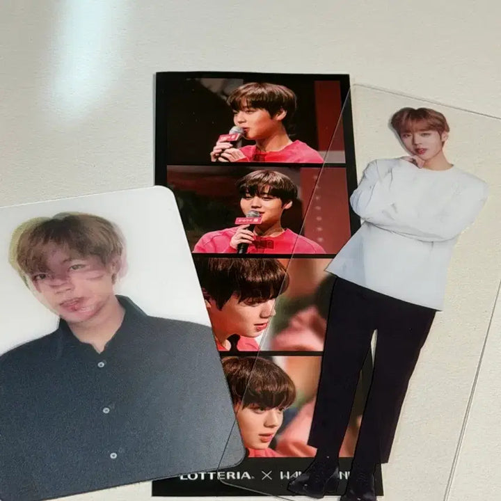 [BUNJANG] Wanna One Park Jihoon Lotteria Set / 왕과 사는 남자 왕사남 워너원 박지훈 롯데리아 3종세트