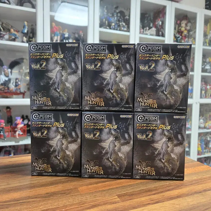 [BUNJANG] CAPCOM Monster Hunter Standard Model Plus Vol.2 Bundle Set / 몬헌 몬스터헌터 스탠다드 모델 Plus Vol.2 미개봉 6박스 캡콤