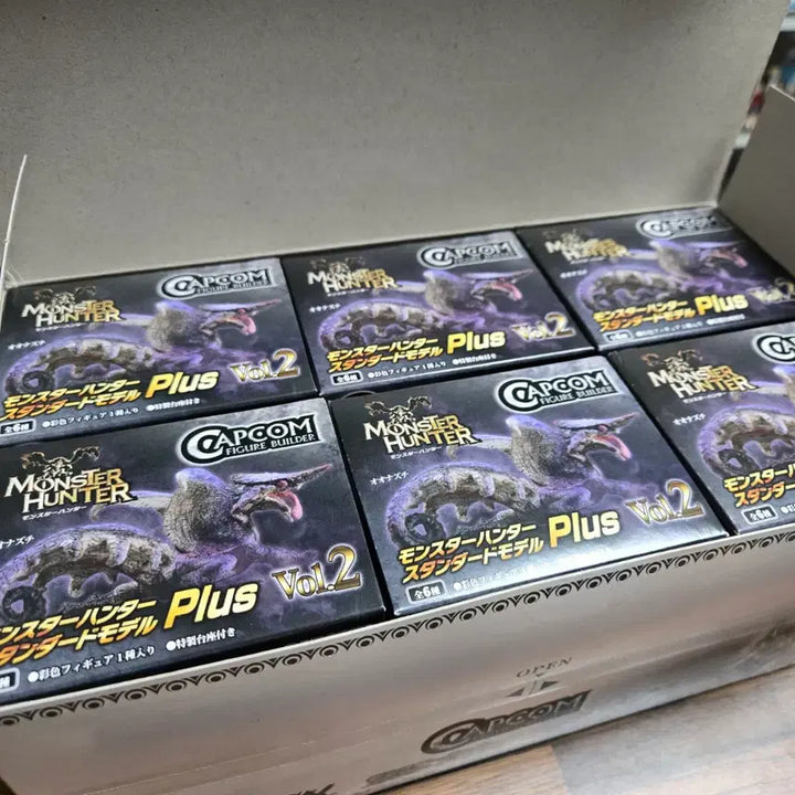 [BUNJANG] CAPCOM Monster Hunter Standard Model Plus Vol.2 Bundle Set / 몬헌 몬스터헌터 스탠다드 모델 Plus Vol.2 미개봉 6박스 캡콤
