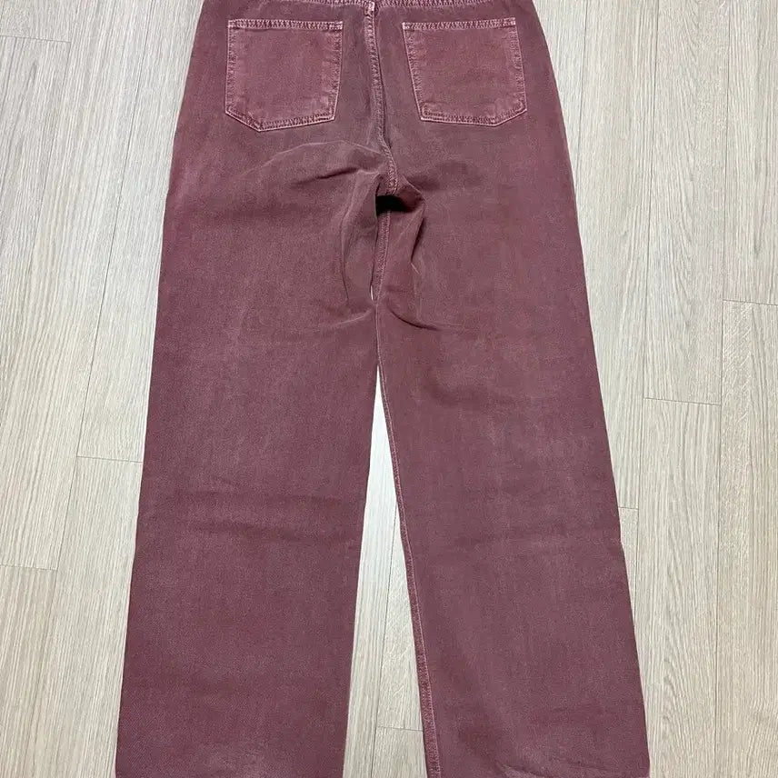 [BUNJANG] In Tempo Mood Ugly Dyeing Color Denim (Burgundy) / [M] 인템포무드 어글리 다잉 컬러 데님(버건디)