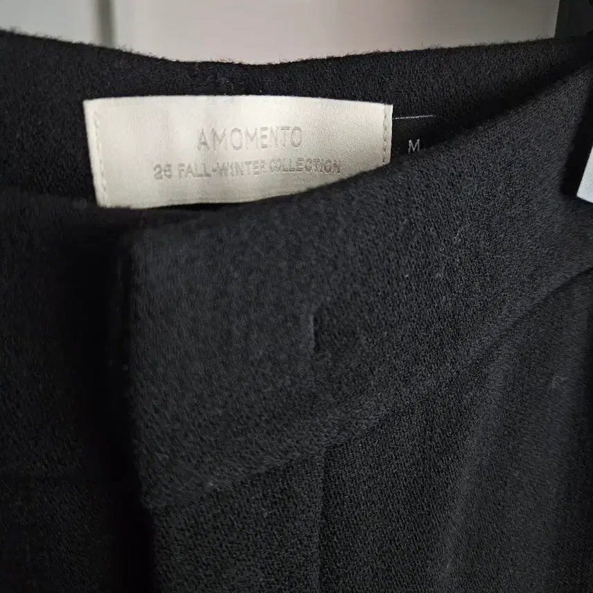 [BUNJANG] Amomento Wool Martin Pants Black M / 아모멘토 울 마틴 팬츠 블랙 m사이즈