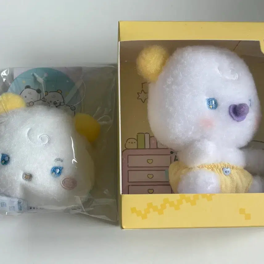 [BUNJANG] Baby Mmemo Mwam Doll + Measuring Tape Set / 베이비 므메미무 뫄 인형 + 줄자 세트