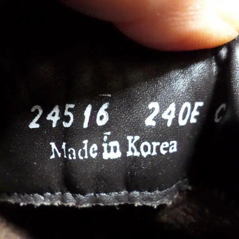 [BUNJANG] Tandy Walker Boots Brown / 후루룩구제 240 탠디 워커 부츠 굽7 밤색 중고 신발