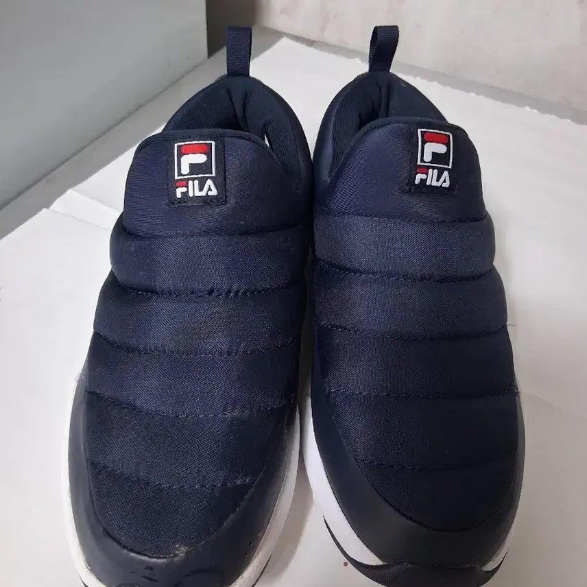 [BUNJANG] FILA Navy Mule Slippers (245) / 휠라 FILA 운동화(245)