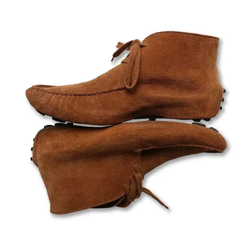 [BUNJANG] Lardini Suede Leather Driving Chuka Boots - Made in Italy / 라르디니 [Lardini] 스웨이드 레더 드라이빙 처카 부츠 이탈리아