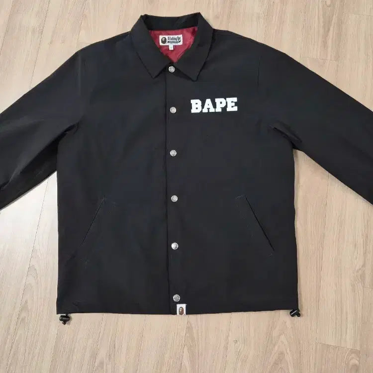 [BUNJANG] A Bathing Ape Coach Jacket Black Size S / 베이프 코치자켓 s