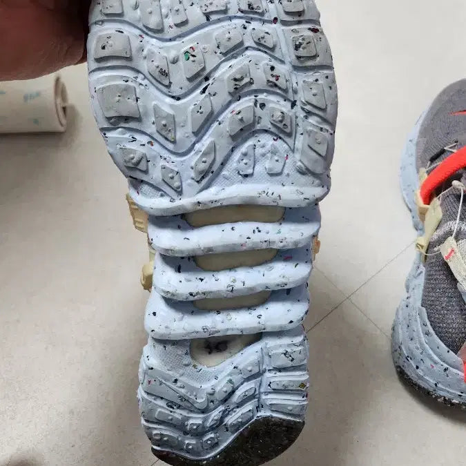 [BUNJANG] Nike Space Hippie Gray/Orange Sneakers / 나이키 스페이스 히피 그레이/오렌지 운동화