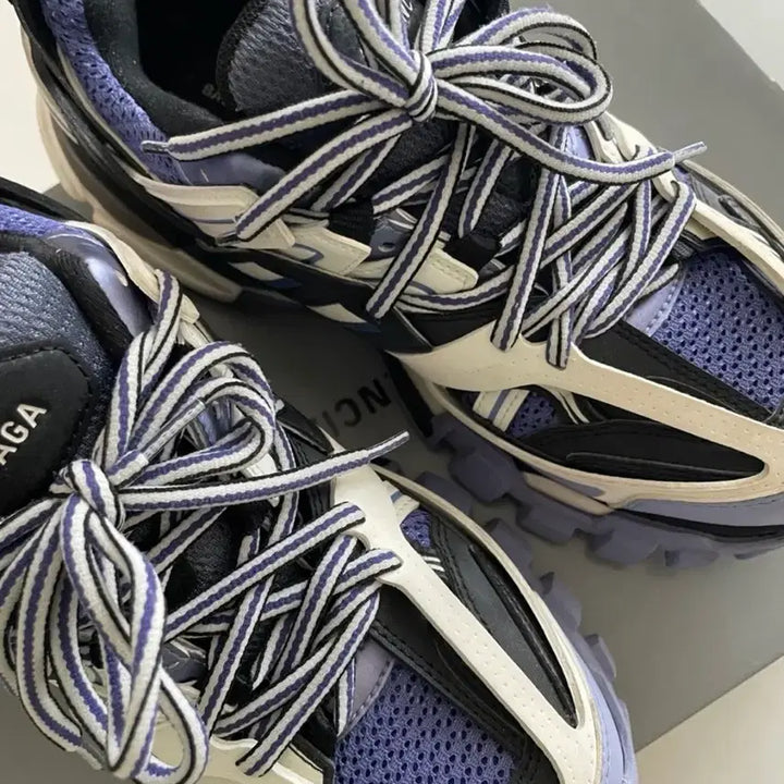 [SOLD OUT] 발렌시아가 트랙 스니커즈 퍼플/화이트 38사이즈