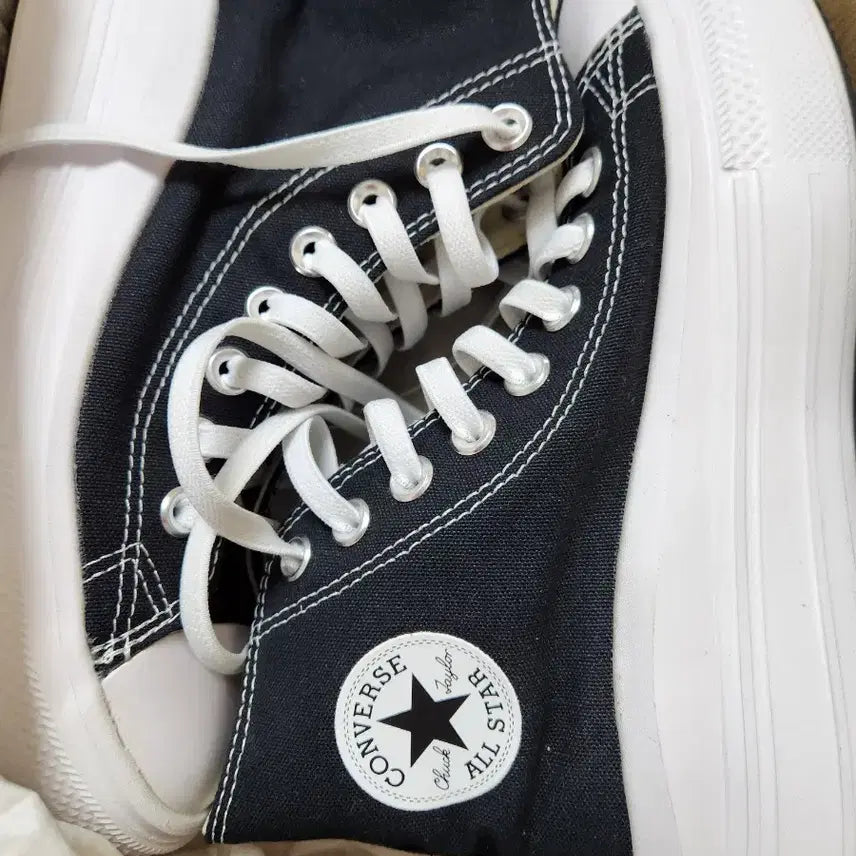 [BUNJANG] Converse Chuck Taylor All Star Move High Top Sneakers / 컨버스 척테일러 올스타 무브하이