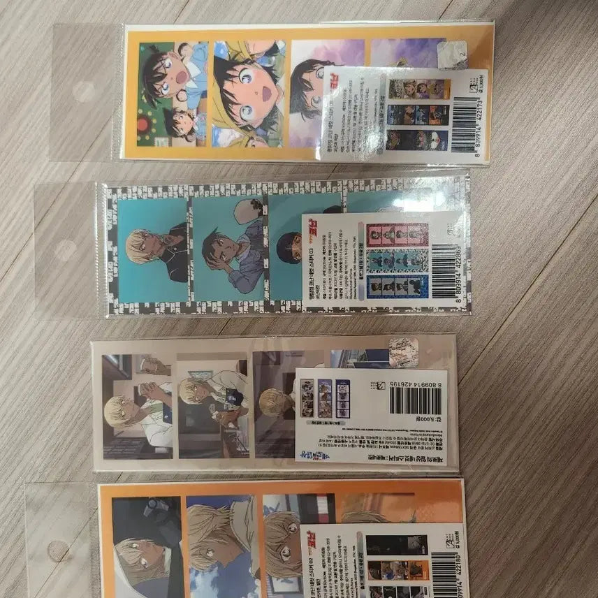 [BUNJANG] Detective Conan Four-Cut Sticker Bundle / 명탐정코난 네컷 스티커 일괄