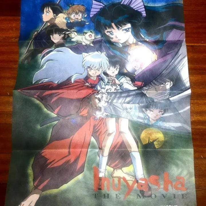 [BUNJANG] Inuyasha Movie Poster / 이누야샤 초희귀 극장판 부직포 포스터 Inuyasha Poster