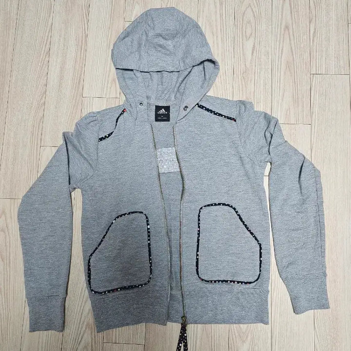 [BUNJANG] Adidas Hooded Zip-up Gray 95 / 아디다스 후드집업 95
