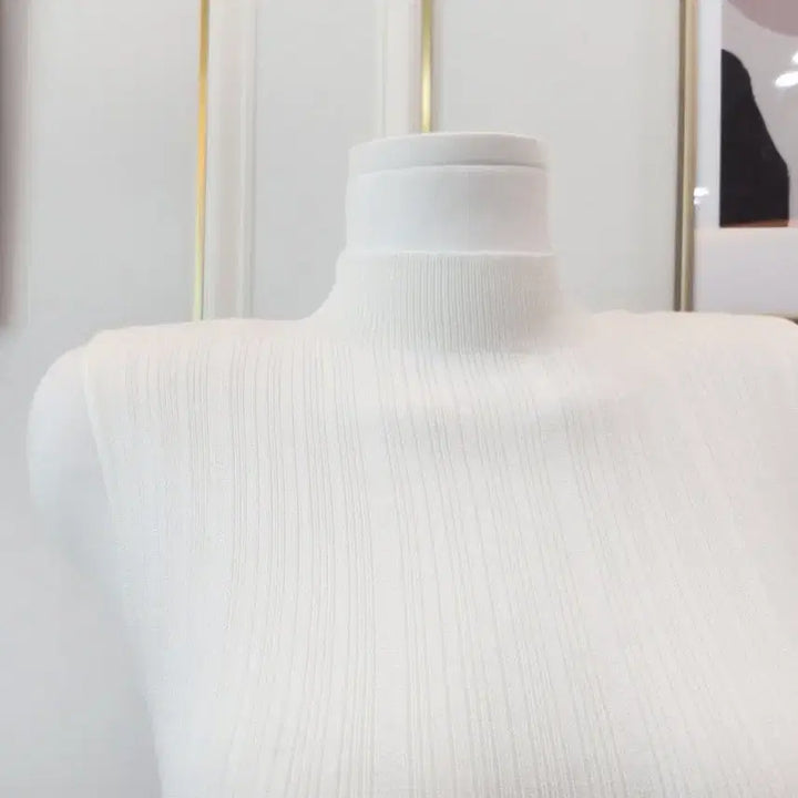 [BUNJANG] 3-Color Pleated Knit Long Dress / [새상품/빠른발송] 3컬러 플리츠 골지 니트 롱 원피스