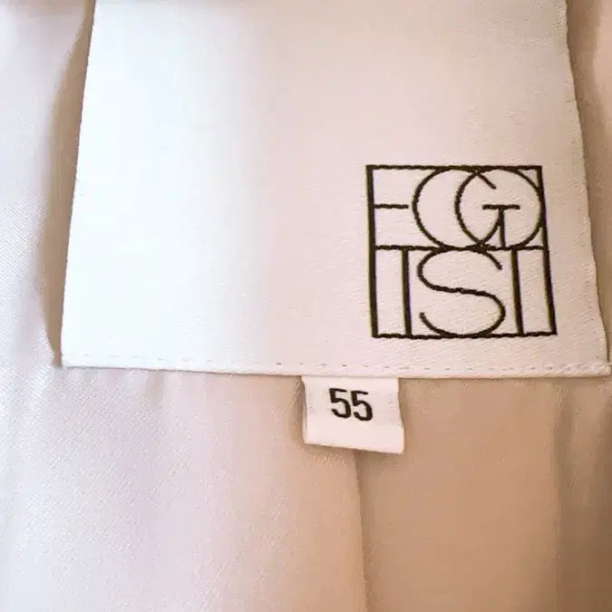 [BUNJANG] Egoist Handmade Wool Coat Ivory / 에고이스트 핸드메이드 울코트 55 아이보리(1회착용후세탁)