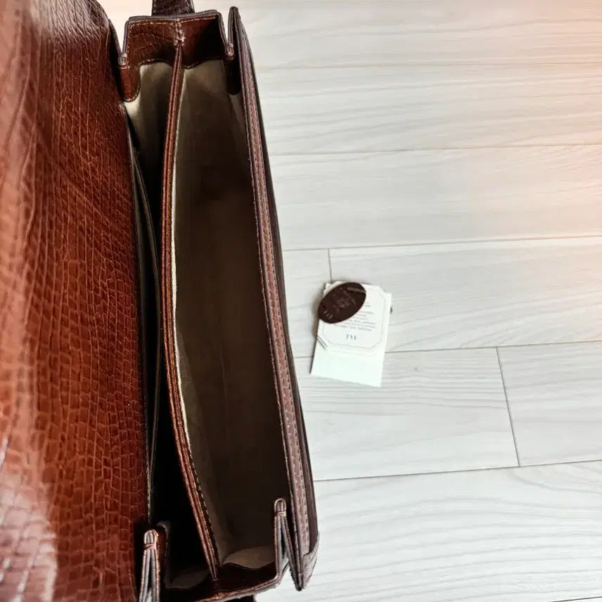 [BUNJANG] 2TE Limited Deco Bag Brown Velvet Large / 투티에 한정 디코백 브라운벨벳 라지