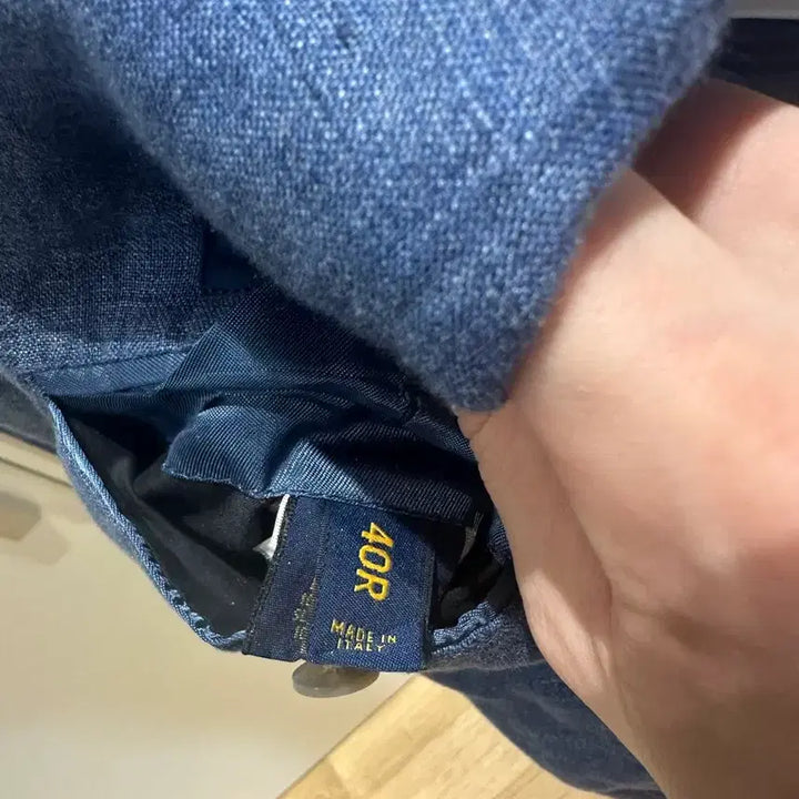 [BUNJANG] Polo Linen Blazer 40R / 폴로 린넨 블레이저 40R 이태리메이드