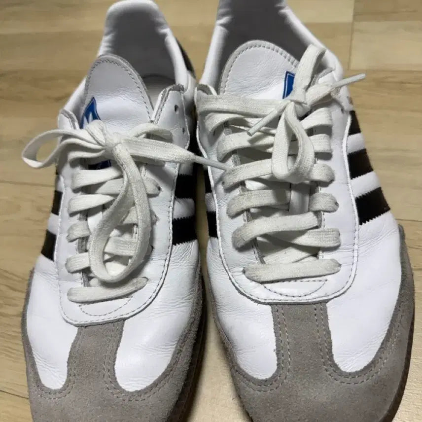[BUNJANG] Adidas Samba OG White Black Sneakers / 아디다스 삼바 OG 화이트 블랙 스니커즈