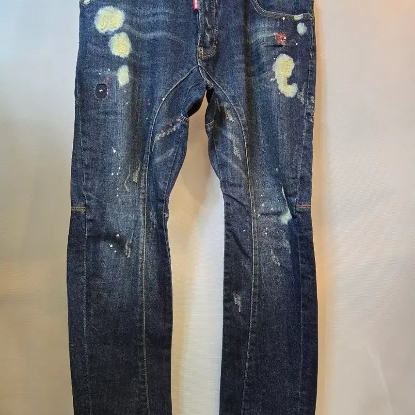 [BUNJANG] DSQUARED2 Painted Denim Jeans / DSQUARED2 페인트 데님 청바지