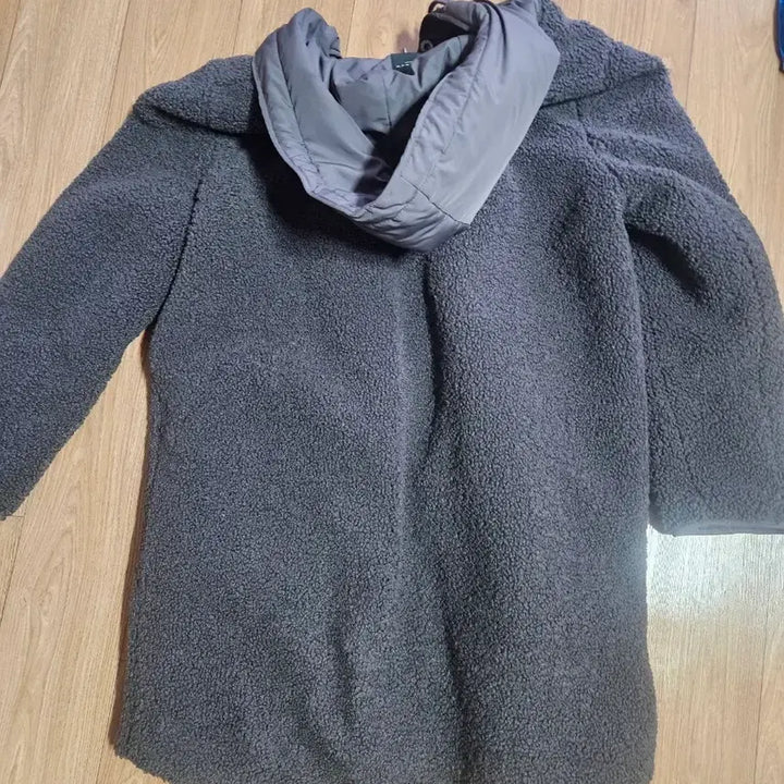 [BUNJANG] MINIMUM OzEON Faux Shearling Hooded Jacket / 미니멈 뽀글이 오즈세컨