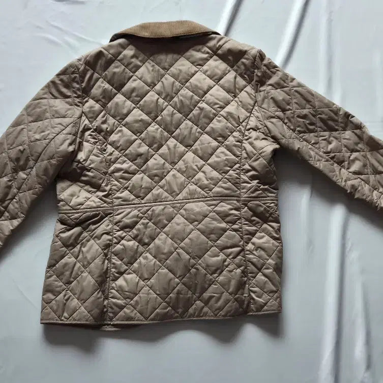 [BUNJANG] Barbour Quilted Jacket Beige (UK14) / 바버 퀼팅 자켓 베이지 UK14