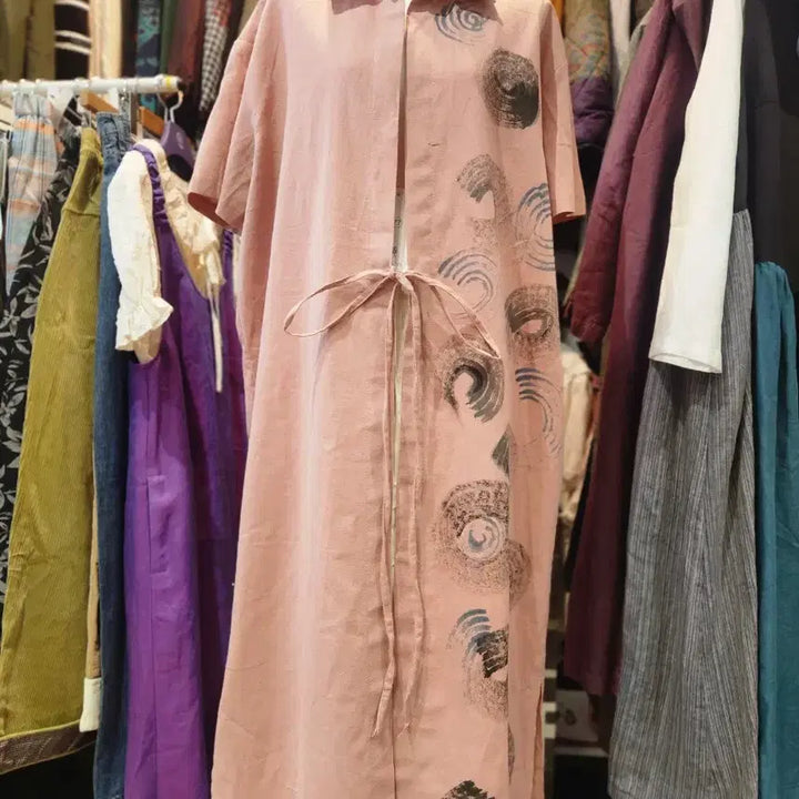 [BUNJANG] Long Dress and Robe / 새것)롱 원피스겸 로브