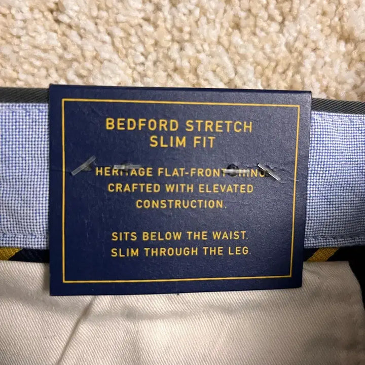 [BUNJANG] Polo Ralph Lauren Bedford Stretch Slim Fit Chino Pants / [미국직배송/새제품] 폴로 랄프로렌 베드포드 스트레치 슬림핏 치노